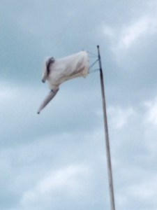 Windsock on Farmers Cay Runway